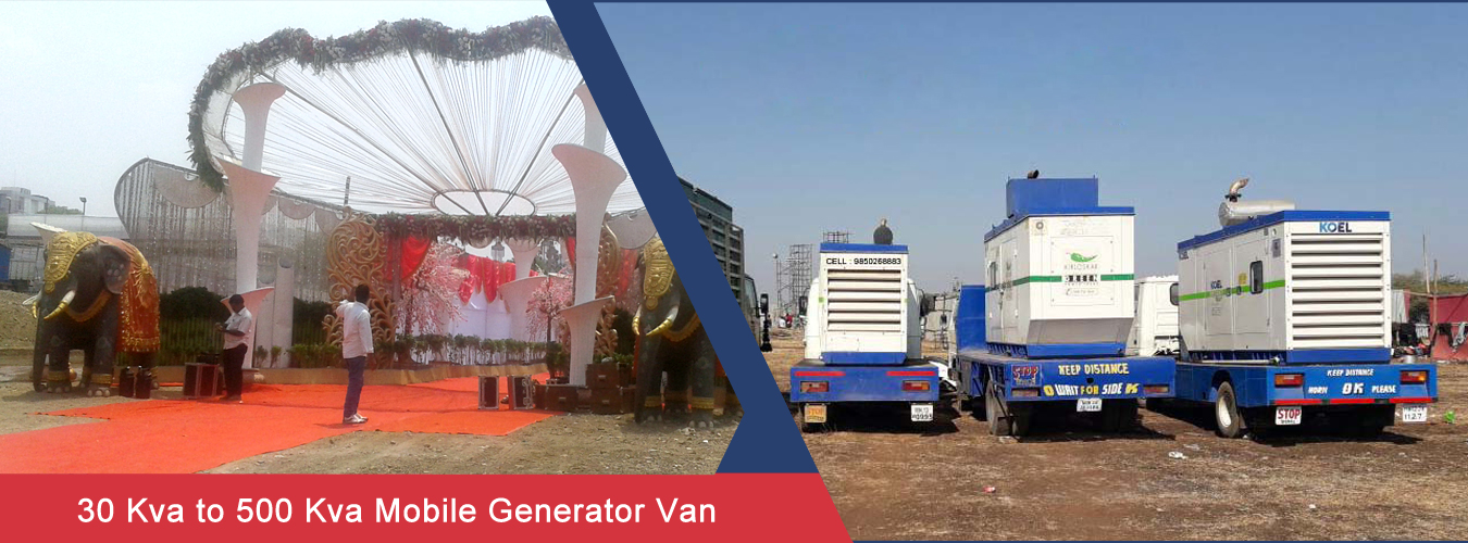 Diesel Generators Hire / Rental For Industries ( 20 KVA to 1000 KVA )