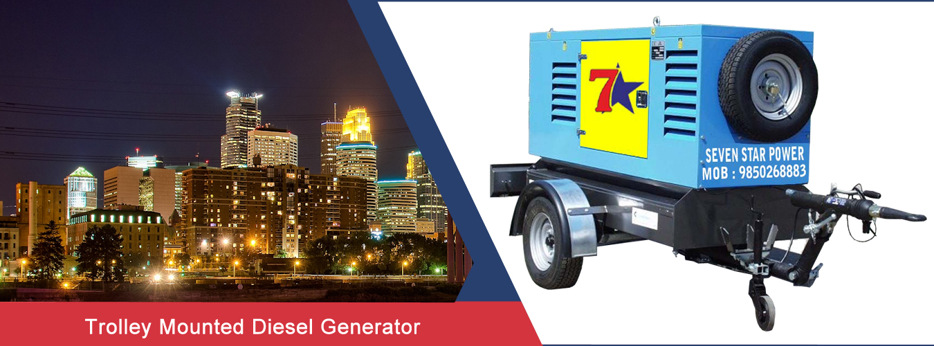 Trolley Mounted Diesel Generators Hire / Rental Services